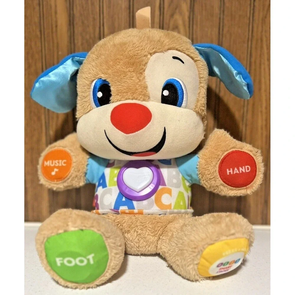 Fisher Price Laugh Learn Puppy Smart Stages Toy Tested Interactive Kids Learning